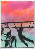 Title: Chickenpox | Date: 2003-2004 | Technique: stencil, printed with colour aerosol paint, from multiple stencils