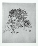 Artist: BOYD, Arthur | Title: Story of a ruined man. | Date: c.1970 | Technique: etching, printed in black ink, from one plate | Copyright: Reproduced with permission of Bundanon Trust