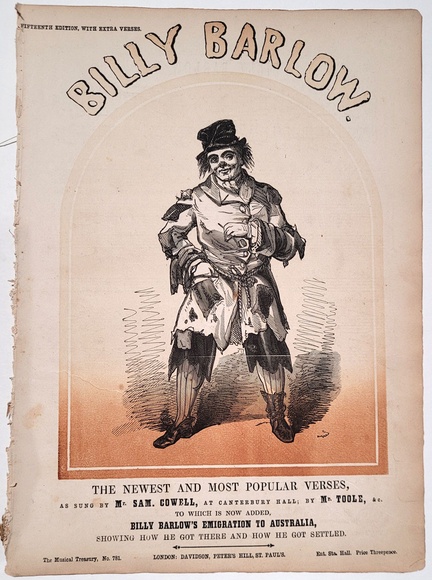 Title: Billy Barlow. | Date: 1850 (after)