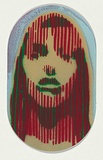 Title: b'BYRD sticker' | Date: 2009 | Technique: b'stencil, printed in colour aerosol paint, from multiple stencils'