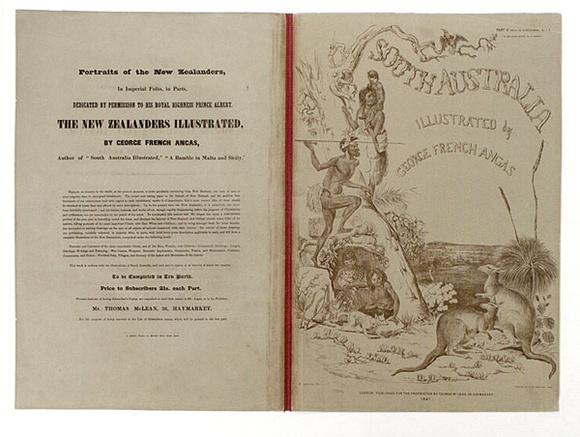 Artist: b'Angas, George French.' | Title: b'South Australia Illustrated, Part 2.' | Date: 1846-47 | Technique: b'lithograph, printed in colour, from multiple stones; varnish highlights by brush' Artist: b'Angas, George French.' | Title: b'South Australia Illustrated, Part 2.' | Date: 1846-47 | Technique: b'lithograph, printed in colour, from multiple stones; varnish highlights by brush'