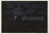 Artist: SPIDER, | Title: Woomera. | Date: 2004 | Technique: stencil, printed in colour, from multiple stencils