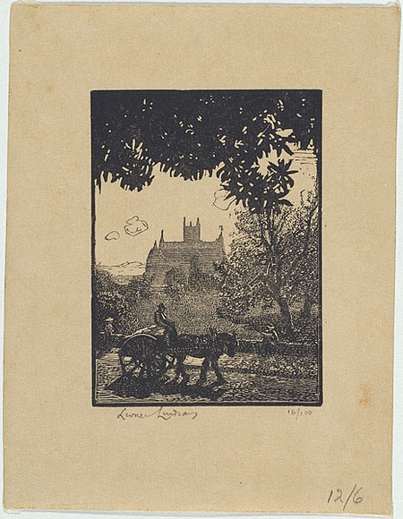 Artist: b'LINDSAY, Lionel' | Title: bSt Mary's Sydney | Date: 1922 | Technique: b'wood-engraving, printed in black ink, from one block' | Copyright: b'Courtesy of the National Library of Australia' Artist: b'LINDSAY, Lionel' | Title: bSt Mary's Sydney | Date: 1922 | Technique: b'wood-engraving, printed in black ink, from one block' | Copyright: b'Courtesy of the National Library of Australia'