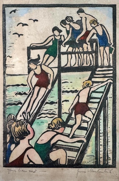 Artist: Mackintosh, Jessie. | Title: Your turn next.