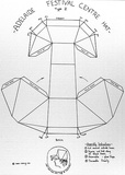 Artist: b'COLEING, Tony' | Title: b'Adelaide Festival Centre hat, type II.' | Date: 1982 | Technique: b'screenprint'