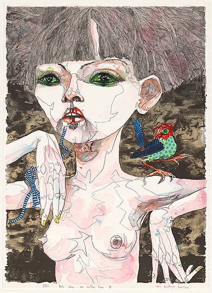 Title: bthat's when i was another tree 3 | Date: 2007 | Technique: b'lithograph, printed in eleven colours, from eight aluminium plates' Title: bthat's when i was another tree 3 | Date: 2007 | Technique: b'lithograph, printed in eleven colours, from eight aluminium plates'