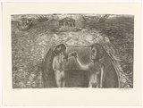 Artist: b'Doggett-Williams, Phillip.' | Title: b'The Politics of Ptolemaics' | Date: 1987 | Technique: b'lithograph, printed in black ink, from one stone'