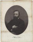 Title: bR. O'Hara Burke. | Date: 1861 | Technique: b'mezzotint engraving, printed in black ink, from one copper plate'
