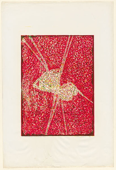 Title: b'Microscope microscope' | Date: 1965 | Technique: b'screenprint, printed in colour, from three screens'