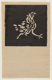 Artist: WILLIAMS, Fred | Title: Cockerel [2nd version] | Date: 1957 | Technique: linocut, printed in black ink, from one block | Copyright: © Fred Williams Estate