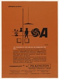 Title: The progress of your firm | Date: 1980 | Technique: screenprint, printed in black and white ink, from two stencils
