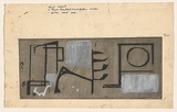 Title: Surfaces No.1 | Date: c. 1960 | Technique: etching, printed in black ink, from one plate; white gouache additions