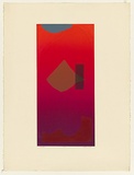 Title: Sunset I | Technique: screenprint, printed in colour, from multiple stencils
