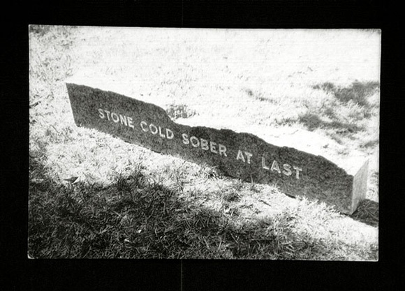 Artist: b'TIPPING, Richard' | Title: b'Card: The Everlasting Stone.' | Date: 1978