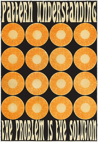 Title: b'Pattern understanding [central panel]' | Date: 2008 | Technique: b'etching and aquatint, printed in colour, from two copper plates'