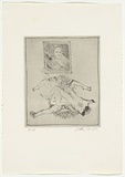 Artist: BOYD, Arthur | Title: The ancestors. | Date: 1970 | Technique: etching, printed in black ink, from one plate | Copyright: Reproduced with permission of Bundanon Trust