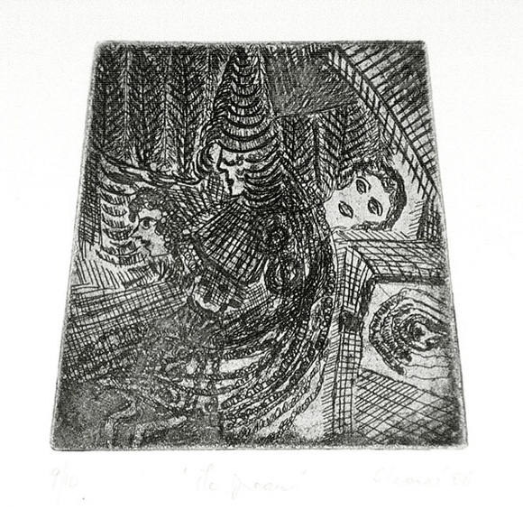 Artist: b'Shearer, Mitzi.' | Title: b'The dream' | Date: 1987
