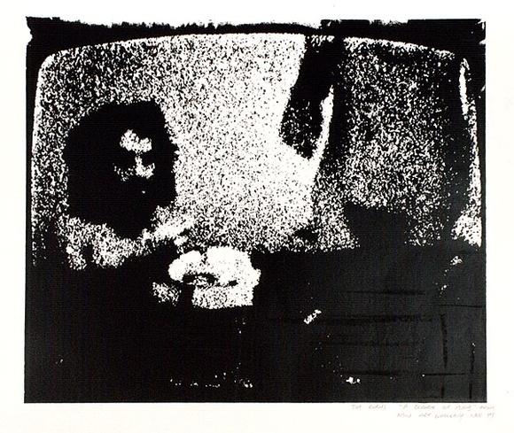 Artist: b'Burns, Tim.' | Title: b'A Change of Plans' | Date: 1973 | Technique: b'screenprint, printed in colour, from multiple stencils' Artist: b'Burns, Tim.' | Title: b'A Change of Plans' | Date: 1973 | Technique: b'screenprint, printed in colour, from multiple stencils'