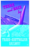 Title: There and back | Technique: offset-lithograph, printed in colour, from multiple plates