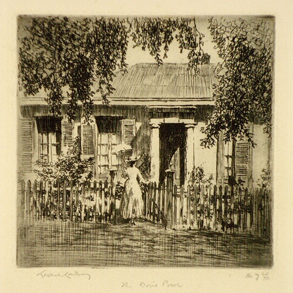 Artist: b'LINDSAY, Lionel' | Title: b'The Doric porch, La Trobe Street, Melbourne' | Date: 1923 | Technique: b'etching, printed in black ink, from one plate' | Copyright: b'Courtesy of the National Library of Australia' Artist: b'LINDSAY, Lionel' | Title: b'The Doric porch, La Trobe Street, Melbourne' | Date: 1923 | Technique: b'etching, printed in black ink, from one plate' | Copyright: b'Courtesy of the National Library of Australia'