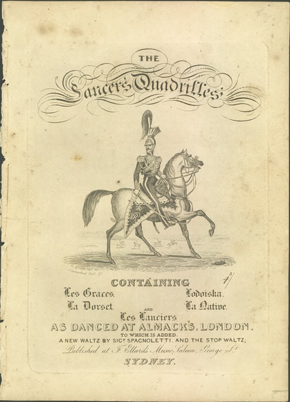 Artist: Carmichael, John. | Title: The lancer's quadrilles. | Date: 1839 (published)