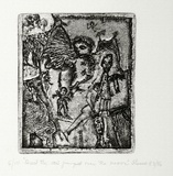 Artist: SHEARER, Mitzi | Title: And the cow jumped over the moon | Date: 1983-86
