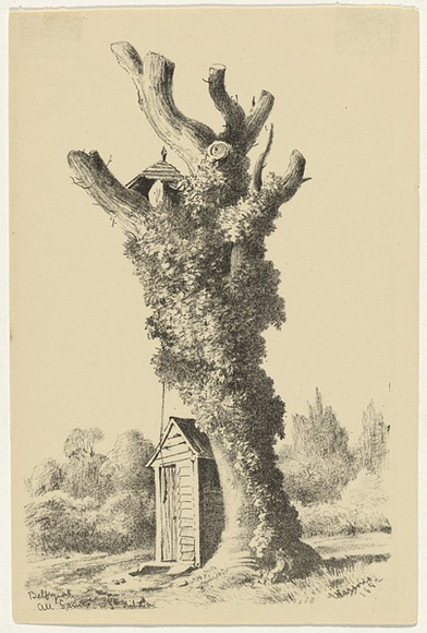 Artist: b'Parsons, Elizabeth.' | Title: b'Belfry at All Saints, St. Kilda' | Date: 1882 | Technique: b'lithograph, printed in black ink, from one stone' Artist: b'Parsons, Elizabeth.' | Title: b'Belfry at All Saints, St. Kilda' | Date: 1882 | Technique: b'lithograph, printed in black ink, from one stone'