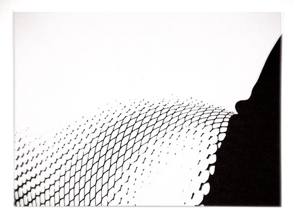 Artist: b'Twigg-Patterson, Sara.' | Title: b'not titled [black and white abstract design]' | Date: (1980) | Technique: b'offset-lithograph, printed in black ink'