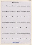 Artist: b'Azlan.' | Title: b'Australians Supporting Islamic Oppression.' | Date: 2003 | Technique: b'laser printed  in black ink'