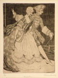 Artist: FEINT, Adrian | Title: Decoration. | Date: 1924 | Technique: etching, printed in black ink, from one plate | Copyright: Courtesy the Estate of Adrian Feint