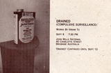 Drained (Compulsive surveillance): Works by Hiram To.