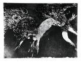 Artist: BOYD, Arthur | Title: Wrestling figures (Elektra backdrop). | Date: 1962-63 | Technique: etching and aquatint, printed in black ink, from one plate | Copyright: Reproduced with permission of Bundanon Trust