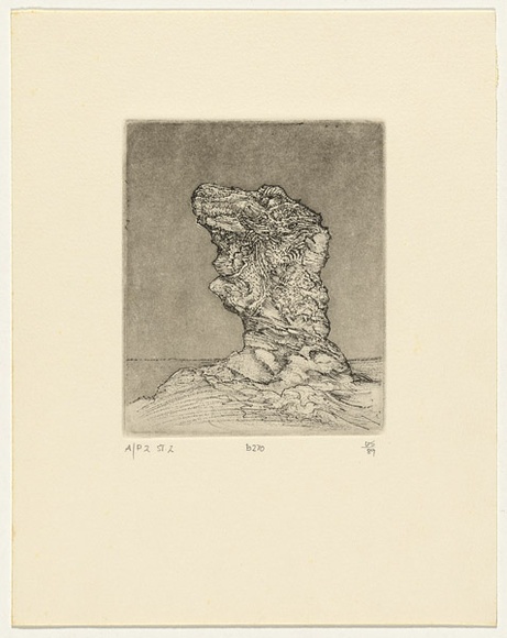Artist: b'SELLBACH, Udo' | Title: b'not titled' | Date: 1960-80 | Technique: b'etching'