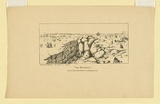 Title: The waterfall, about 50 miles north of Goongarrie | Date: c.1895 | Technique: lithograph, printed in black ink, from one stone
