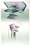 Artist: b'King, Grahame.' | Title: b'Ascension' | Date: 1980 | Technique: b'lithograph, printed in colour, from four stones [or plates]'