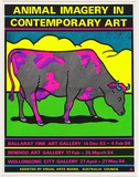 Artist: Cullen, Gregor. | Title: Animal imagery in contemporary art. | Date: 1983 | Technique: screenprint, printed in colour, from five stencils | Copyright: © Michael Callaghan