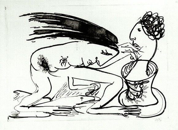 Artist: b'BOYD, Arthur' | Title: b'Woman making a pot.' | Date: (1968-69) | Technique: b'etching and aquatint, printed in black ink, from one plate' | Copyright: b'Reproduced with permission of Bundanon Trust' Artist: b'BOYD, Arthur' | Title: b'Woman making a pot.' | Date: (1968-69) | Technique: b'etching and aquatint, printed in black ink, from one plate' | Copyright: b'Reproduced with permission of Bundanon Trust'