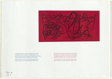 Artist: Meldrum-Hanna, Bill. | Title: not titled [don't prune the flame]. | Date: 1998 | Technique: etching and aquatint, printed in colour, from one plate; relief roll