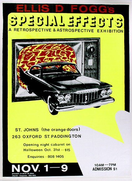 Artist: b'MERD INTERNATIONAL' | Title: bEllis Di Fogg's special effects | Date: 1984 | Technique: b'screenprint' Artist: b'MERD INTERNATIONAL' | Title: bEllis Di Fogg's special effects | Date: 1984 | Technique: b'screenprint'