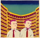 Title: Cool clones | Date: c.1980-81 | Technique: screenprint, printed in colour, from multiple stencils