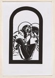 Artist: SIBLEY, Dan | Title: Not titled [3] | Date: 2003 | Technique: stencil, printed in black ink, from one stencil