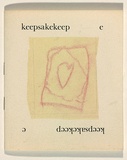 Title: Keepsakekeep | Date: c.1978 | Technique: screenprints, printed in colour, from multiple stencils; letterpress, printed in black ink