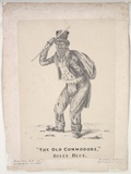 Artist: Carmichael, John. | Title: The old Commodore, Billy Blue. | Date: first noted 11 September 1834