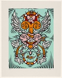 Artist: PHIBS, | Title: (not titled screenprint) | Date: 2009 | Technique: screenprint, printed in colour, from five stencils