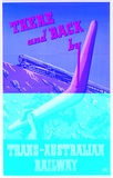 Title: There and back | Technique: offset-lithograph, printed in colour, from multiple plates