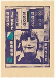 Title: b'The stages of T.P.: hello' | Date: 1979 | Technique: b'photo-etching, printed in colour, from multiple plates'