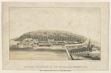 Title: The penal settlement of Port Arthur, Van Diemen's Land | Date: c.1855 | Technique: lithograph, printed in colour, from multiple stones