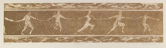 Artist: b'Neilson, Janet.' | Title: b'Renewal #2' | Date: 1996, September | Technique: b'etching, printed in colour, from one plate' Artist: b'Neilson, Janet.' | Title: b'Renewal #2' | Date: 1996, September | Technique: b'etching, printed in colour, from one plate'