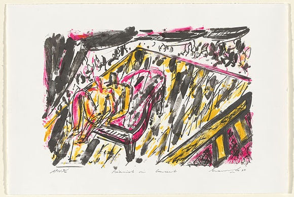 Artist: b'Lee, Graeme.' | Title: b'Pianist in concert' | Date: 1997, September | Technique: b'lithograph, printed in colour, from three stones' Artist: b'Lee, Graeme.' | Title: b'Pianist in concert' | Date: 1997, September | Technique: b'lithograph, printed in colour, from three stones'