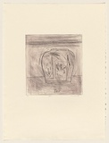 Title: b'Jar' | Date: 1981 | Technique: b'drypoint, printed in black ink, from one perspex plate'